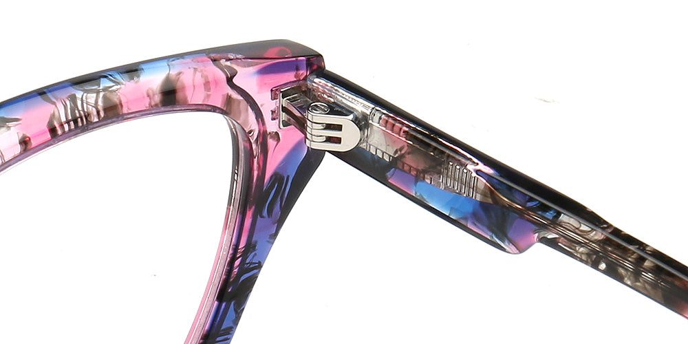Hilary | Womens Vintage Floral Cat Eye Glasses Frames