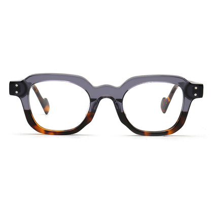 Breeze | Retro Two Tone Square Glasses Frames