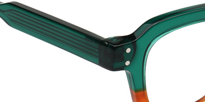 Breeze | Retro Two Tone Square Glasses Frames