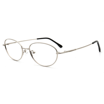 Darcy |  Womens Flexible Memory Metal Oval Glasses Frames