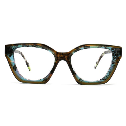 Hilary | Womens Vintage Floral Cat Eye Glasses Frames
