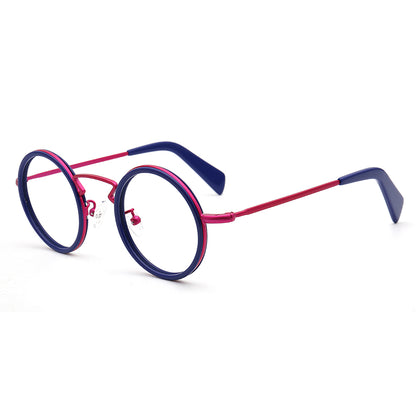 womens rose red navy eyewear frame