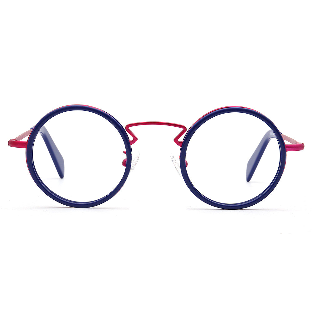 navy rose red eyeglasses frames stylish