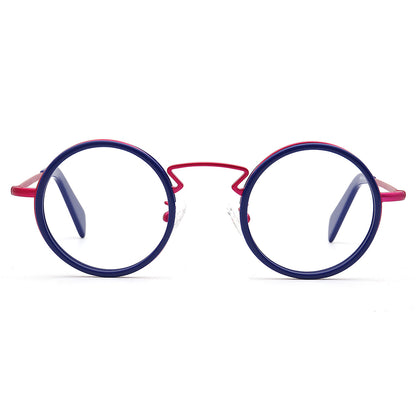 navy rose red eyeglasses frames stylish