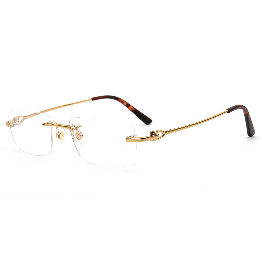 Vista | Business Titanium Rimless Eyeglass Frames