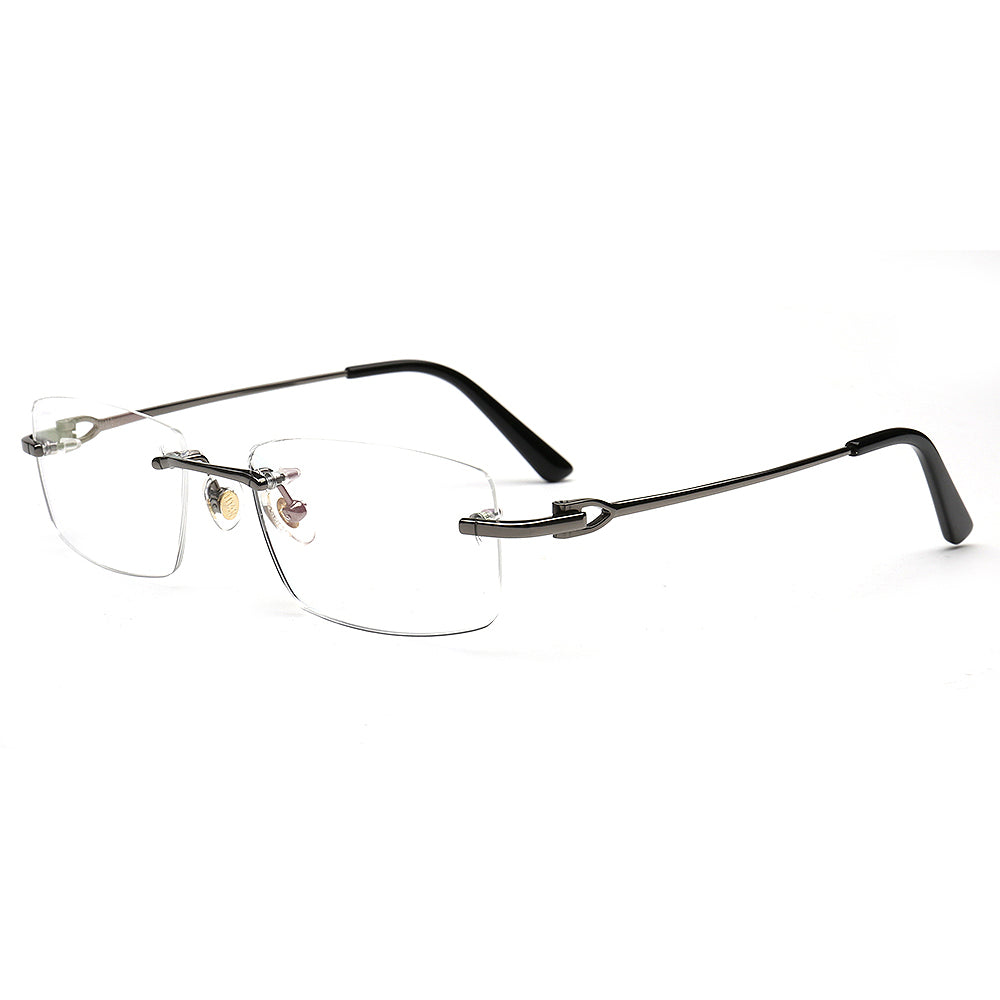 Vista | Business Titanium Rimless Eyeglass Frames