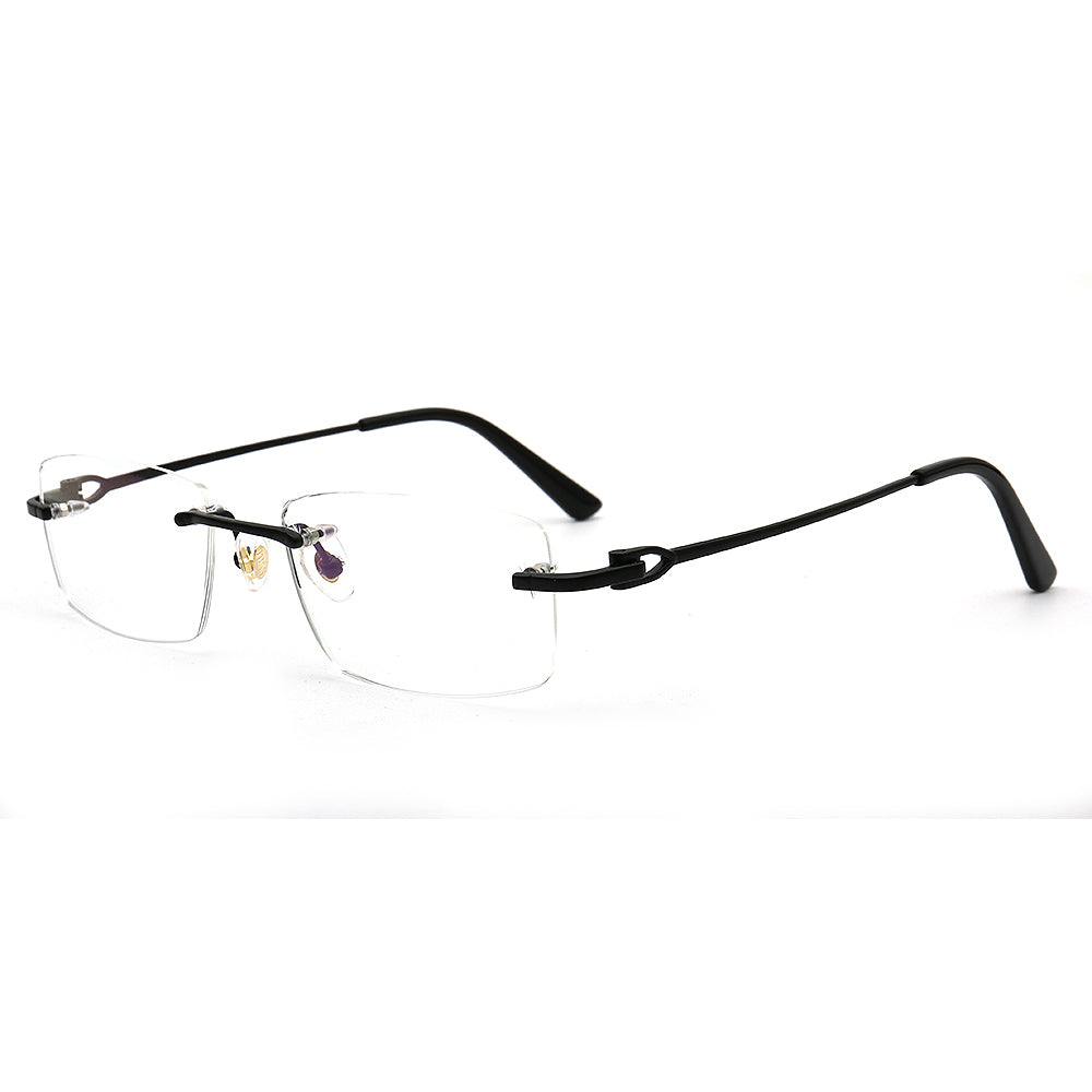 Vista | Business Titanium Rimless Eyeglass Frames
