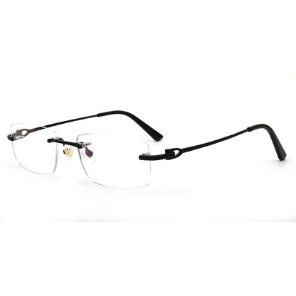 Vista | Business Titanium Rimless Eyeglass Frames