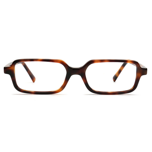 rectangle eyeglasses frames tortoise shell