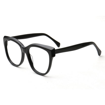 Sunset | Stylish Acetate Eyeglass Frames For Women | Patterned Oversized Full Rim Glasses