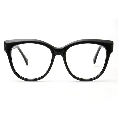 Sunset | Stylish Acetate Eyeglass Frames For Women | Patterned Oversized Full Rim Glasses