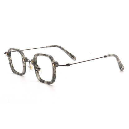 Marble | Modern Square Eyeglasses |  Retro Small Optical Glasses Frames