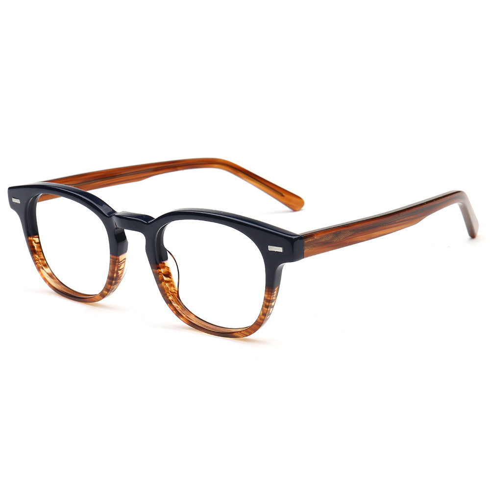 Drew | Gafas cuadradas vintage para hombre | Monturas de gafas retro color tortuga para mujer online