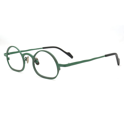 Shay | lunettes rondes vintage en titane pour femmes | Montures de lunettes pour hommes à la mode en ligne