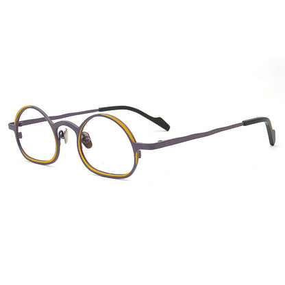 Shay | lunettes rondes vintage en titane pour femmes | Montures de lunettes pour hommes à la mode en ligne