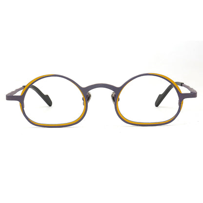 Shay | lunettes rondes vintage en titane pour femmes | Montures de lunettes pour hommes à la mode en ligne