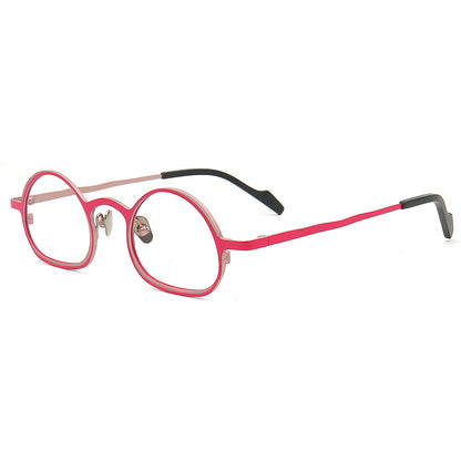Shay | lunettes rondes vintage en titane pour femmes | Montures de lunettes pour hommes à la mode en ligne