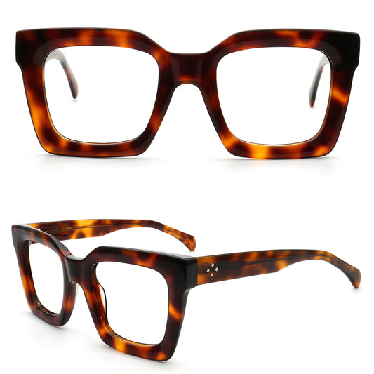 Alexis | 80s Oversized Square Glasses Frames