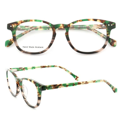 Lillian | Tortoise Shell Eyeglasses For Women | Full Rim Patterned Acetate Glasses