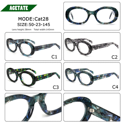 Jiva | Stylish Women Oval Glasses Frames