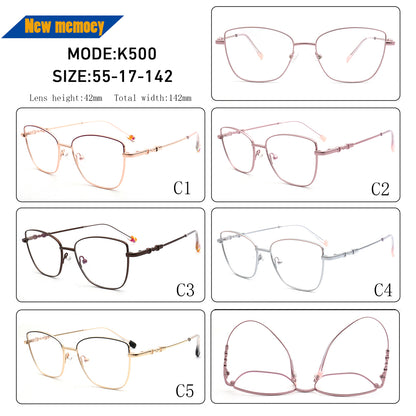classic modern womens cat eye glasses frames bendable