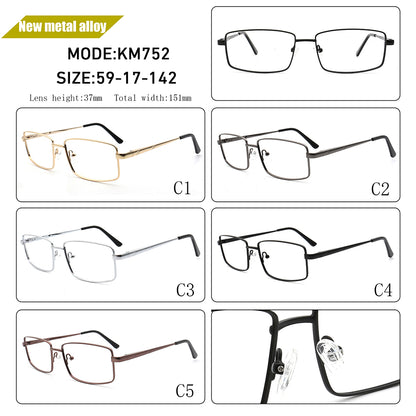 Tane | Mens Business Rectangle Glasses Frames