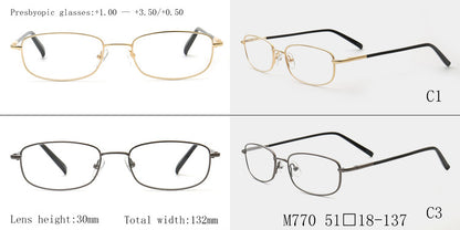 square rectangle reading glasses +1.00 +1.50 +2.00 +2.50 +3.00 +3.50