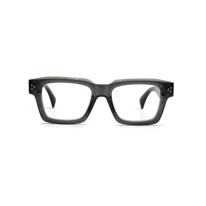 Dorian MA150 C3 smoke gray square eyeglasses front view
