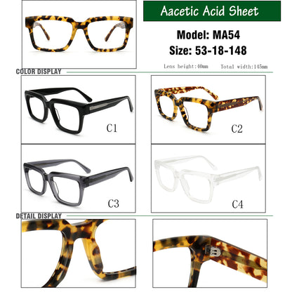 Kai | Montures de lunettes carrées classiques des années 80