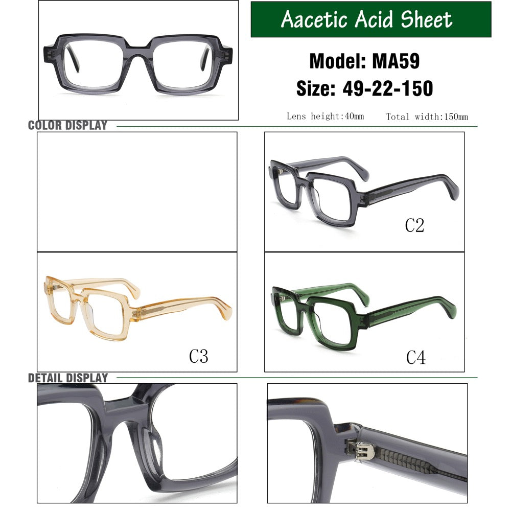 Briar | Retro Square Eyewear Frames