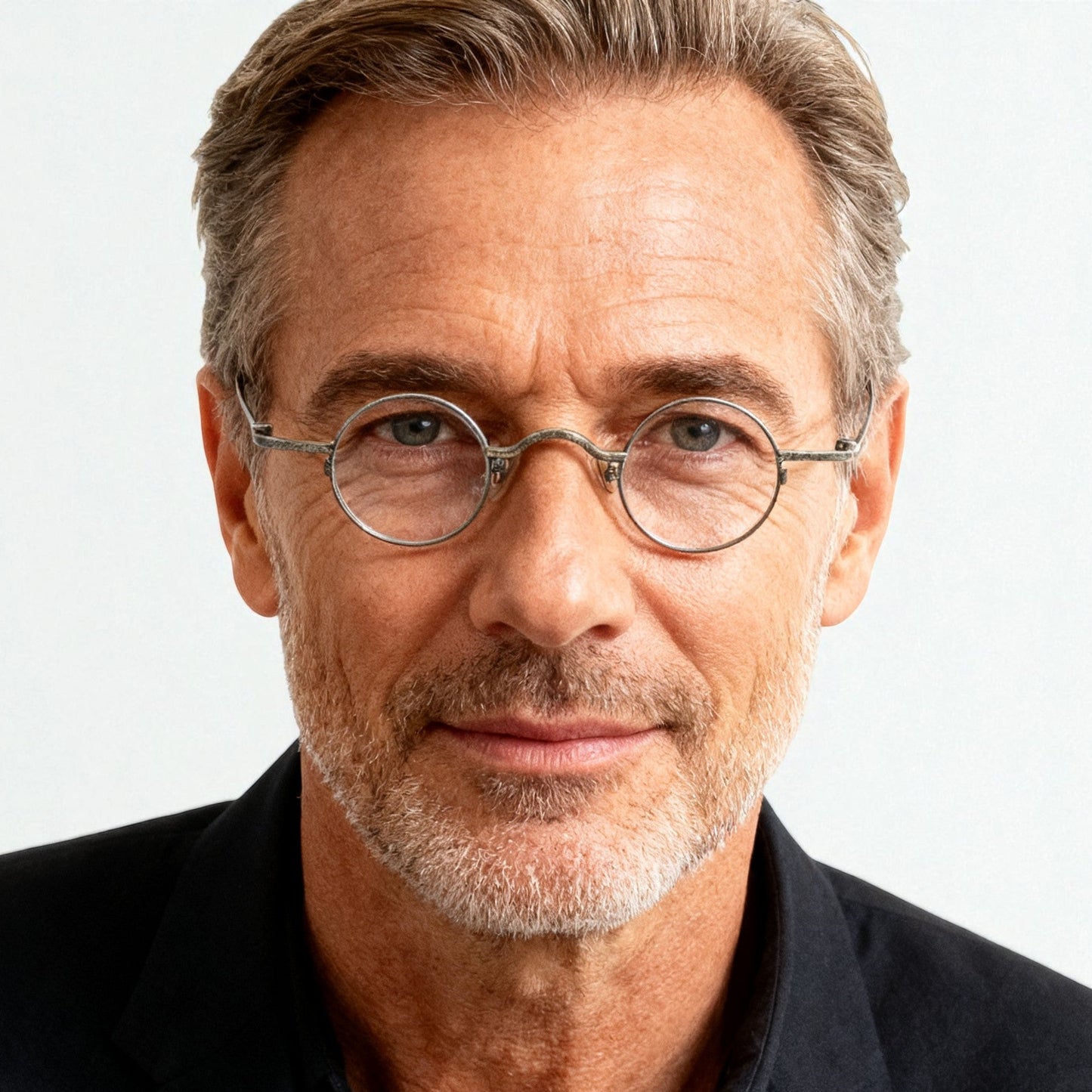 Jefferson | Vintage Round Reading Glasses Anti Blue Light