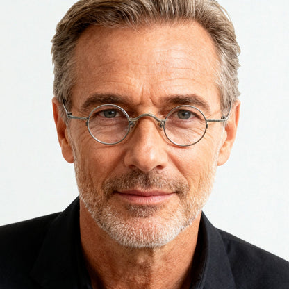 Jefferson | Vintage Round Reading Glasses Anti Blue Light