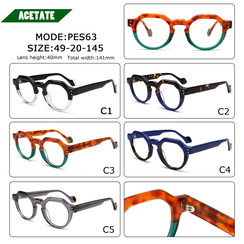 Callen | Vintage Geometric Optical Eyewear Frames