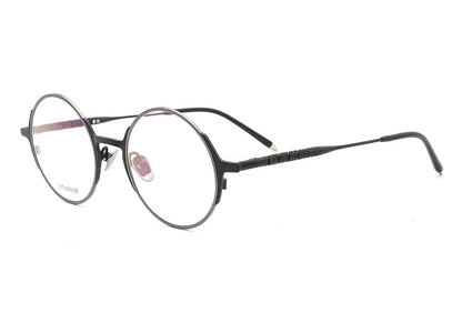 Leon | Retro Round Titanium Glasses Frames