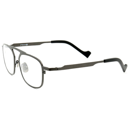 Nash | Monturas cuadradas de titanio para gafas de los años 80 para hombre