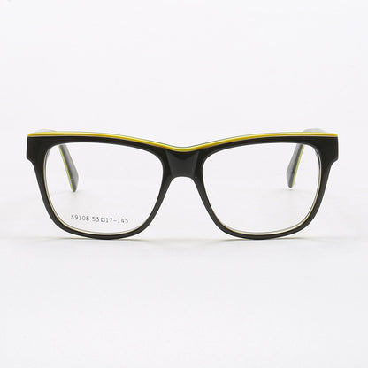 Mens Olive Business Eyeglass Frames