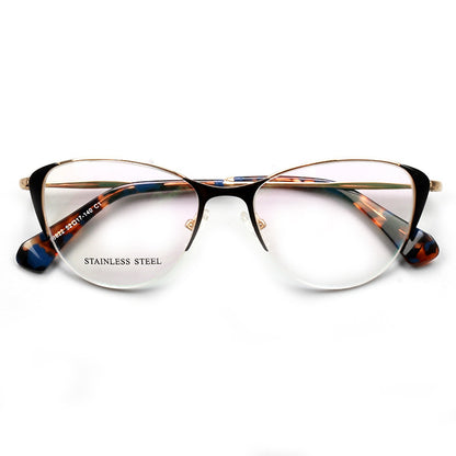 Womens cat eye black eyeglasses frames