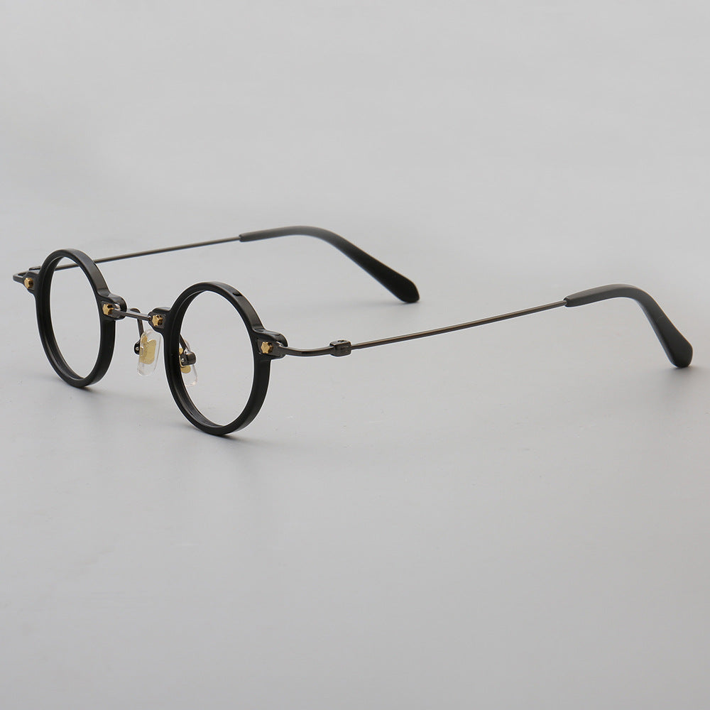 Jet | Retro Small Round Anti Blue Light Reading Glasses