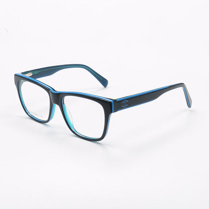 Liam Two Toned Oversized Acetate Eyeglasses For Men Classic