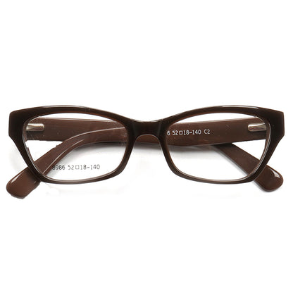 brown cat eye spectacles