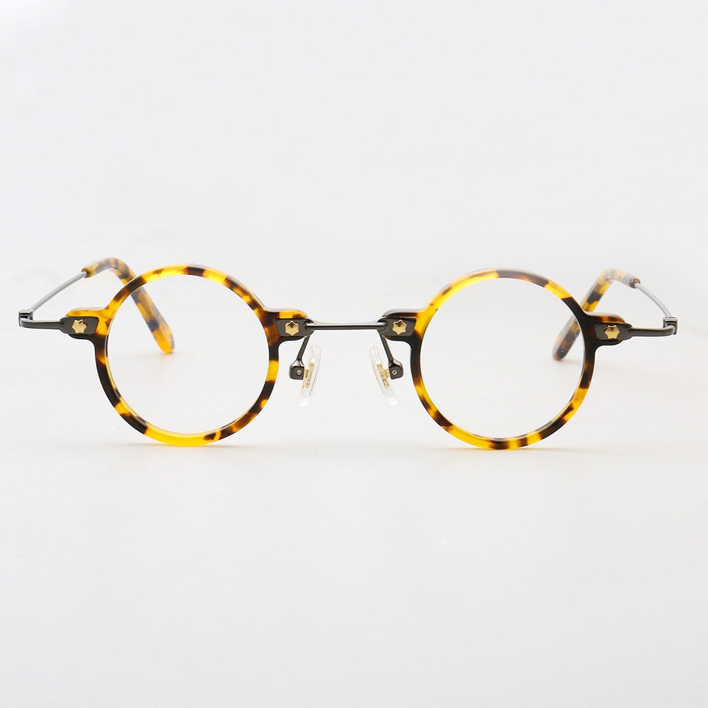 Jet | Retro Small Round Anti Blue Light Reading Glasses