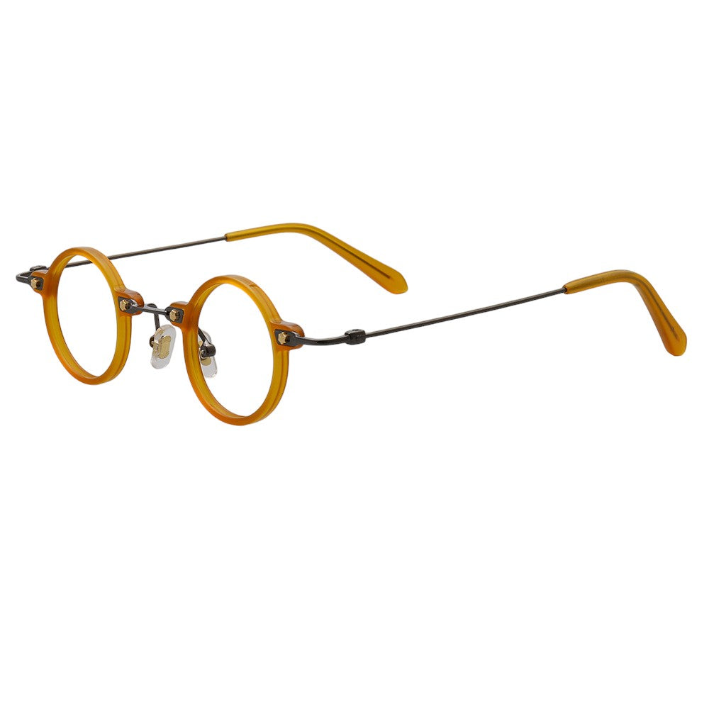 Jet | Retro Small Round Anti Blue Light Reading Glasses