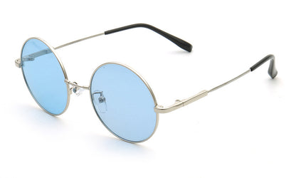 polarized blue sunglasses round
