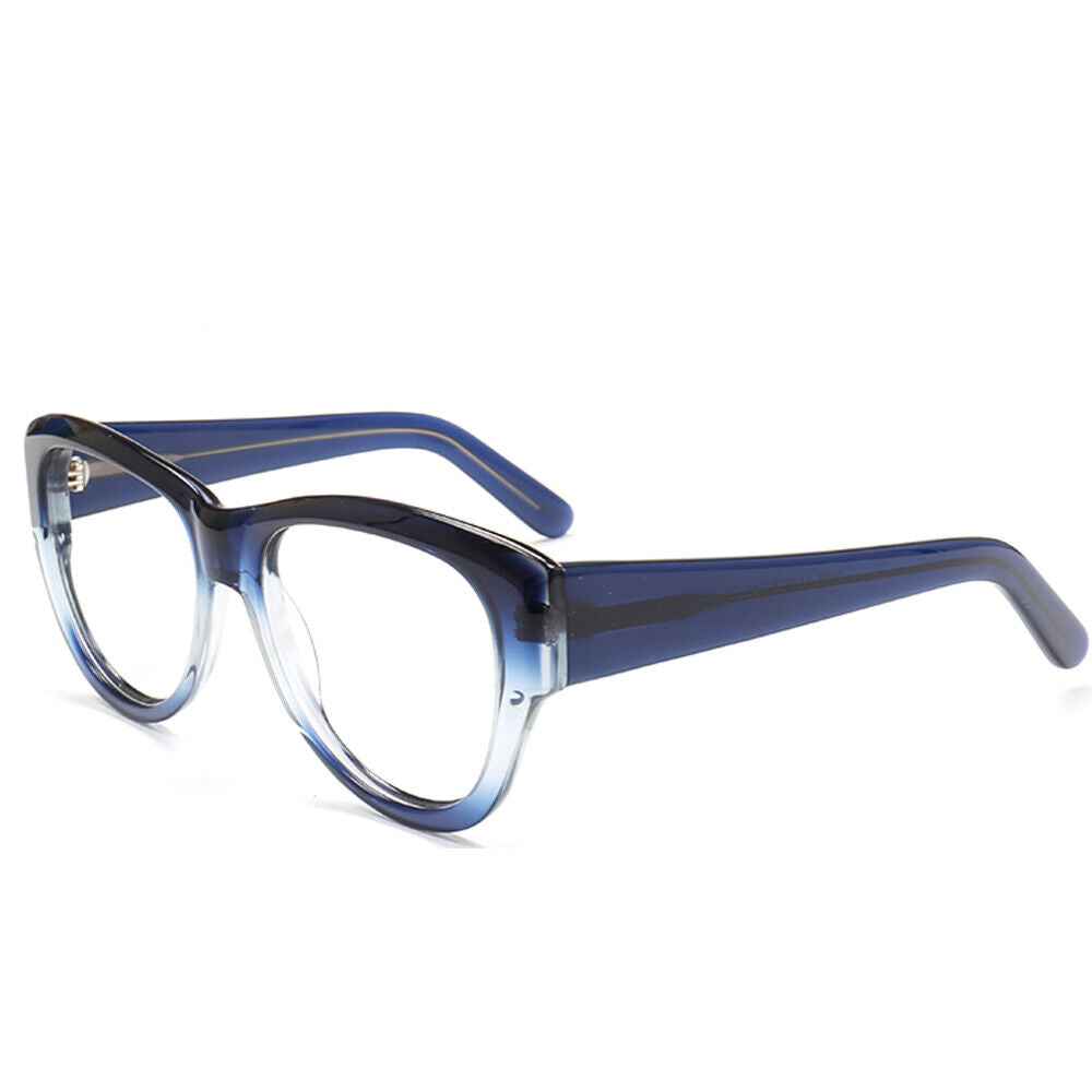 Teri | Round Gradient Glasses For Women | Colorful Full Rim Acetate Glasses