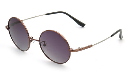 metal sunglasses round polarized