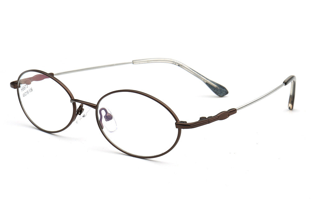 Adeline | Vintage Oval Reading Glasses Anti Blue