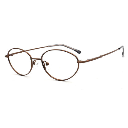 Lisa | Womens Oval Flexible Memory Metal Glasses