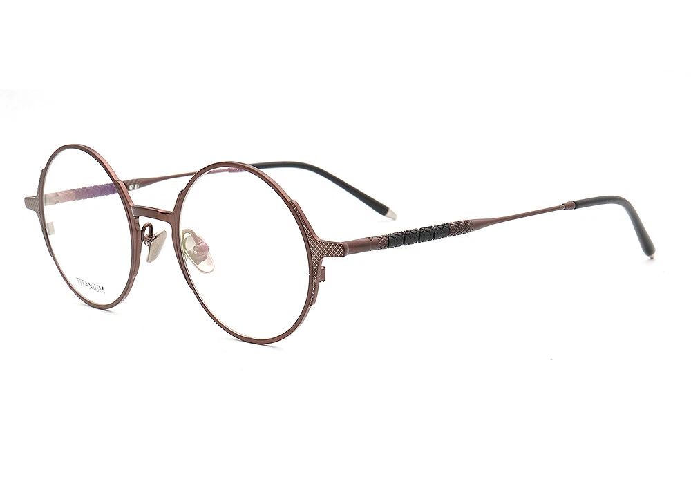Leon | Retro Round Titanium Glasses Frames