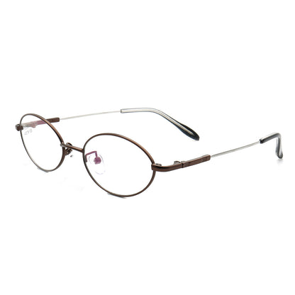 Amy | Flexible Memory Metal Oval Eyewear Frames