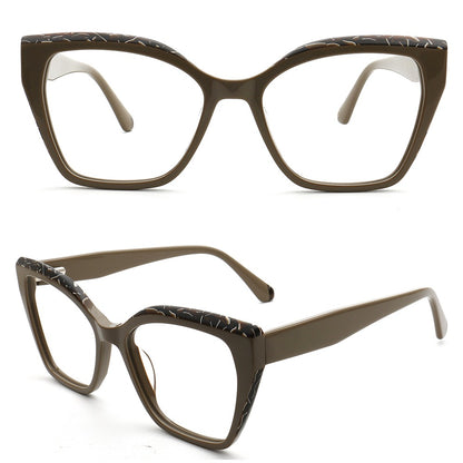 OLIVE CAT EYE WOMEN EYEGLASSES FRAMES